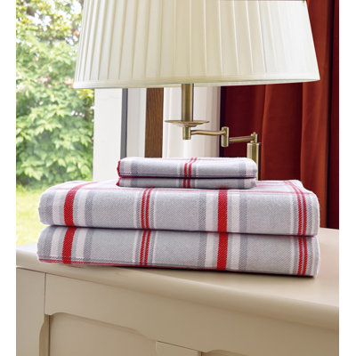 Elegant Comfort Luxuriously Soft 4-Piece Velvet Plush Flannel Sheet Set - Premium Quality -Cozy Warm, Anti-Static, Non Pilling Fuzzy Velvet Flannel Fleece Deep Pocket Sheet Set