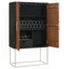 Armoire de bar 2 portes Washoe
