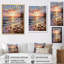 Impression sur toile Woollard Seashell Impressionist Shores-623219596-623219587