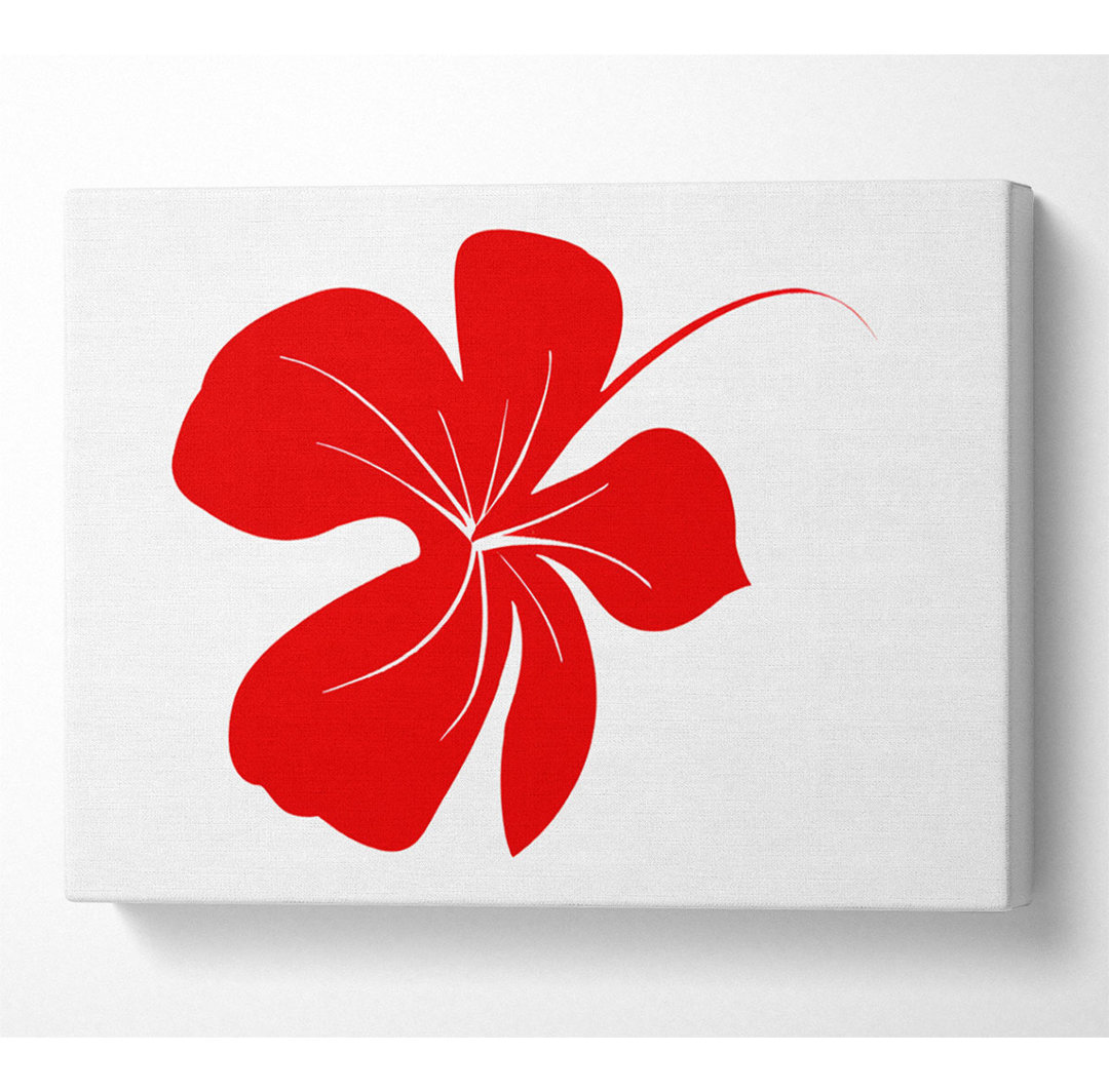 Red Bloom - Kunstdrucke auf Leinwand - Wrapped Canvas