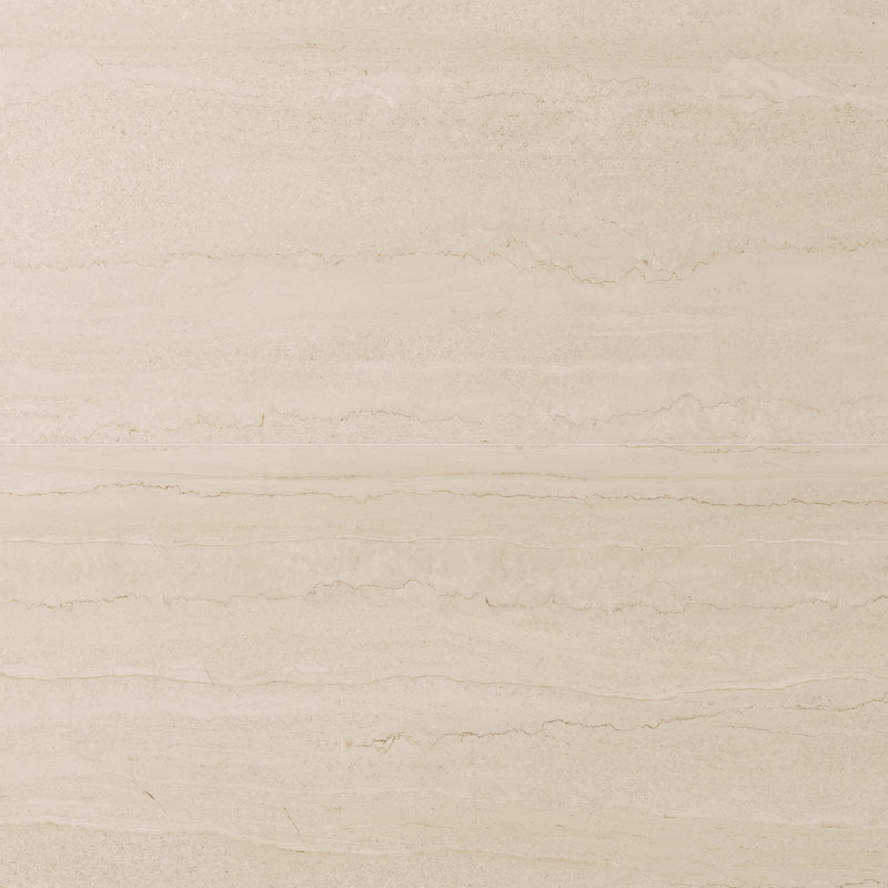 Ferano 23,62 po X 47,24 po Carrelage de sol et de mur en porcelaine mat aspect calcaire (15,49 pieds carrés / caisse), Beige