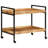 Alliber Solid Wood Bar Cart