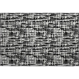 Premium Machine Washable Crumley AMF1059 Lines Rug_AMF1059BK