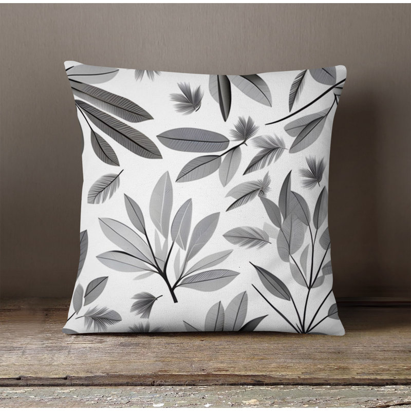 Throw Pillow, 16"H x 16"W, Pillow Cover Only - No Insert