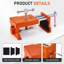 Paquet de 2 pinces pour installation d'armoire robuste