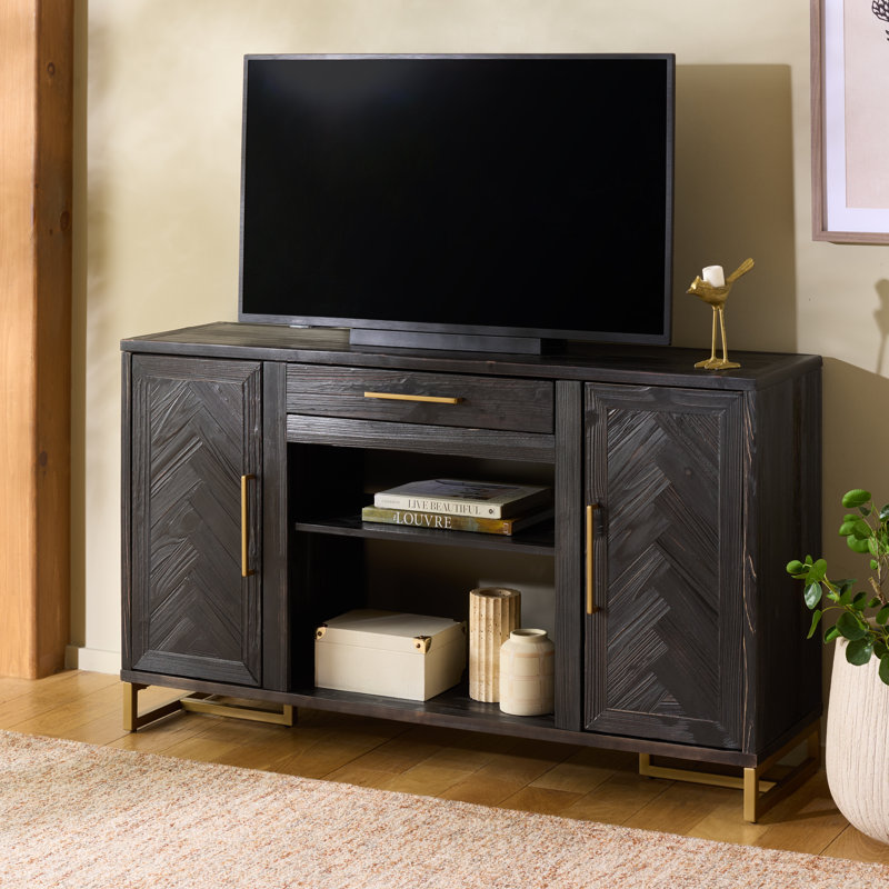 Meuble télé à 2 tiroirs et 1 armoire Gimar