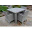 Bella Wicker Outdoor Dining Armchair-65091723-65091741
