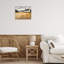 Maison blanche sur blé, estampe numérique, conception de Petal Prints Design-2013179743-2013179683