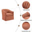 Fauteuil d'appoint pivotant avec jupe Solitude-2144238671