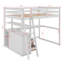 Lit mezzanine double avec bureau et tablettes-118032026-118032025