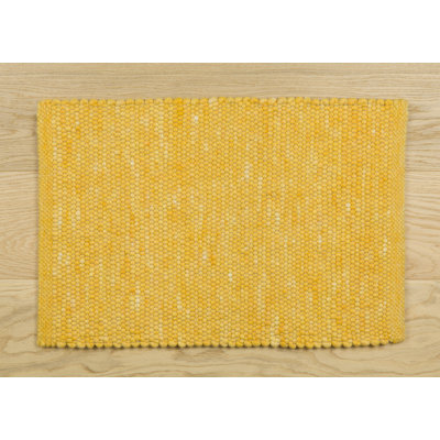 Solid Colour Wool Area Rug
