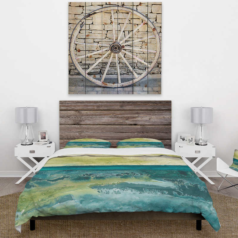 Industrial No Abstract Duvet Cover, King Duvet Cover + 2 Shams