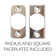 Springdale 2-Way Adjustable Privacy Door Lever