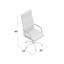 Fauteuil de conférence en cuir synthétique à haut dossier-639088612