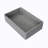 19.68'' Concrete Vessel Rectangular Modern Gray Bathroom Sink