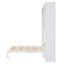Lit escamotable double pleine grandeur avec bureau-402090721