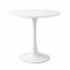 Ensemble de salle à manger 3 pièces avec chaises en porte-à-faux en similicuir-130462801-130462808-130462806