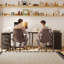 L-Shaped Metal Base Computer Desk-932019418