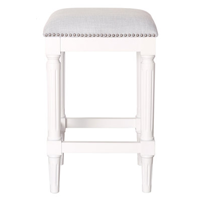 Bertia Square Wood Counter and Bar Stool
