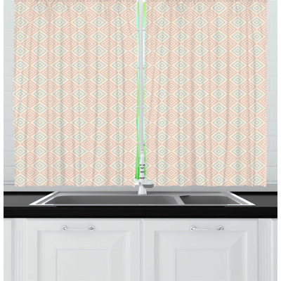 Pointed Kitchen Curtain