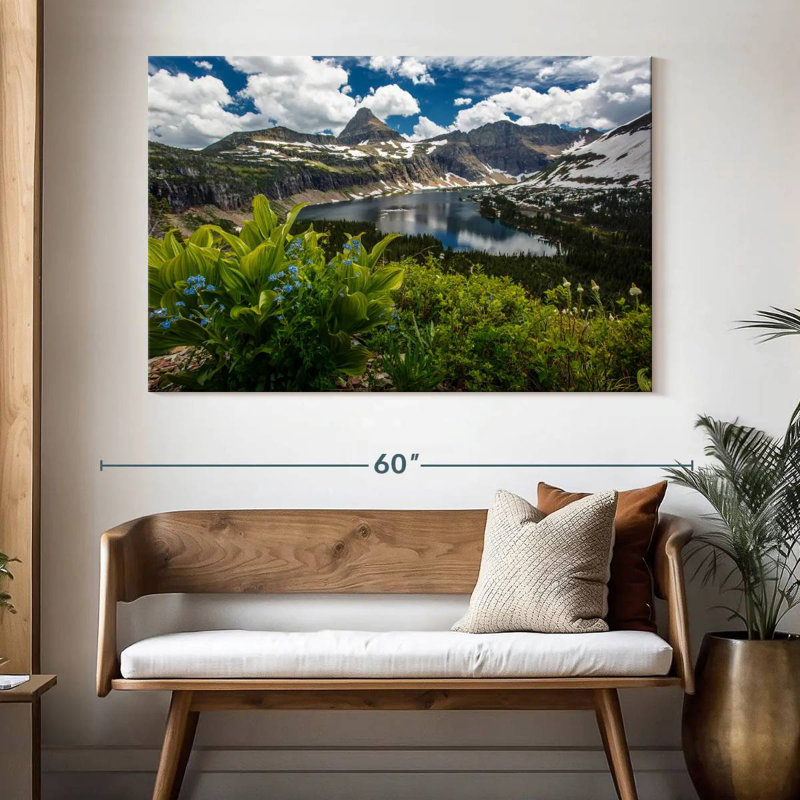 Lac Alvord Glacier National Park, H 34 po x l 51 po