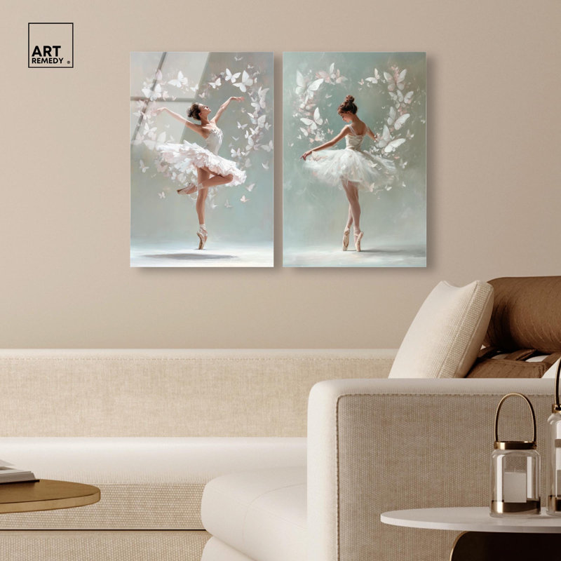 Ballet Reverie Glam Art , H 15 po x l 10 po