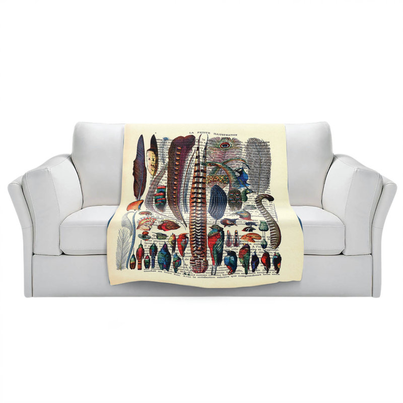 Hand Woven Throw Blanket, 51" x 60"