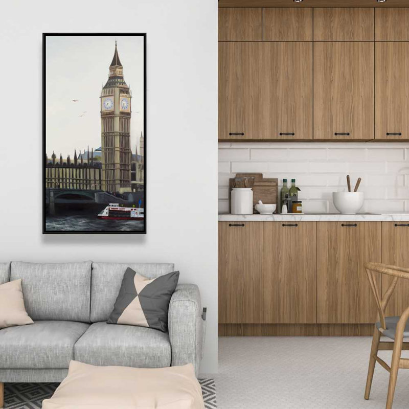 Horloge Big Ben, toile Elizabeth Tower | Architecture Bureau Décor