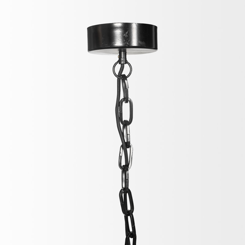 Luminaire suspendu linéaire à 5 lumières pour ilot de cuisine