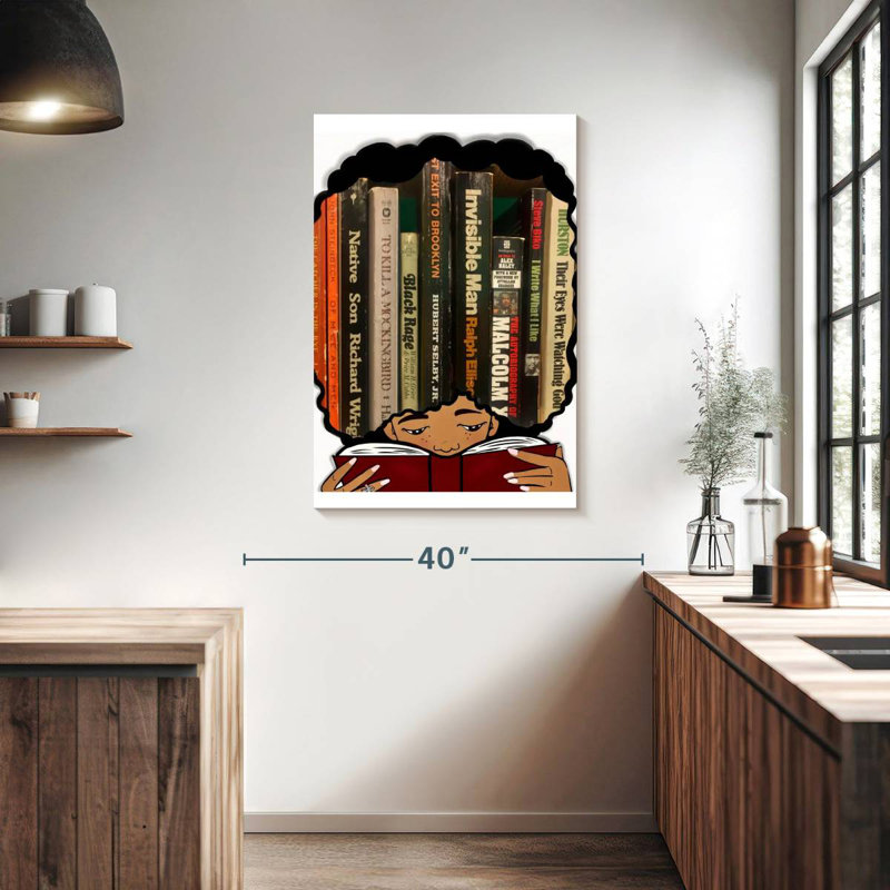 Kerner Read On, 39" H x 26" W