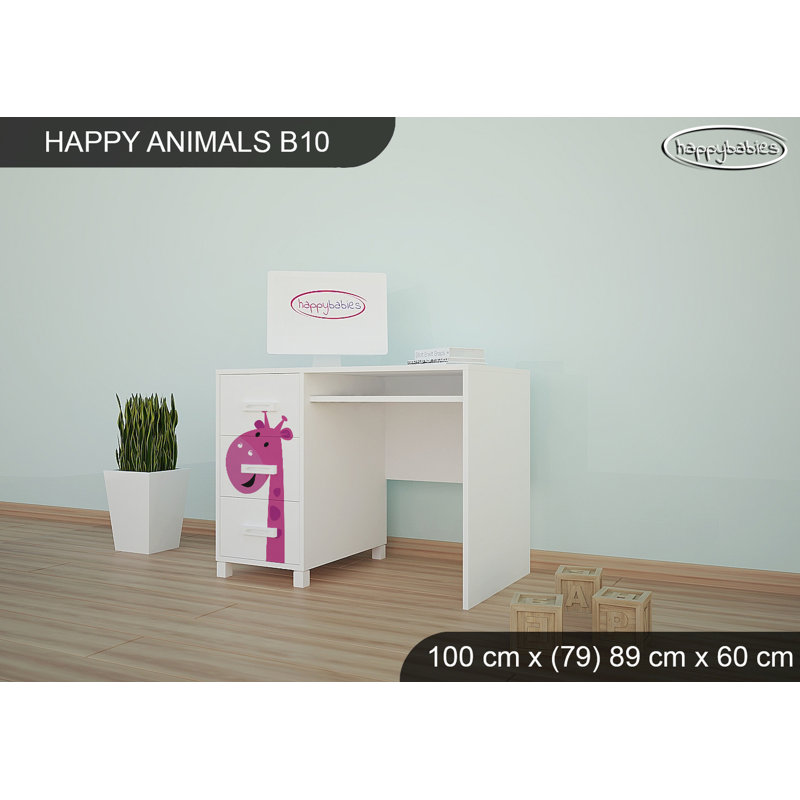 100cm Writing Desk, White