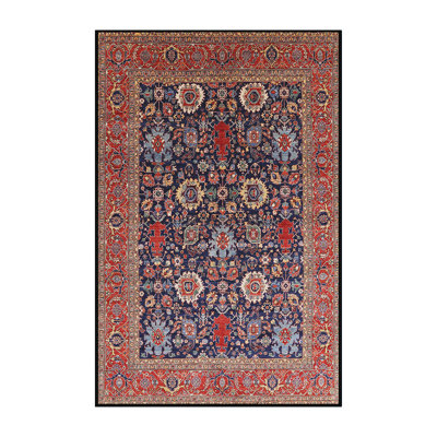 Tapis rouge / mauve