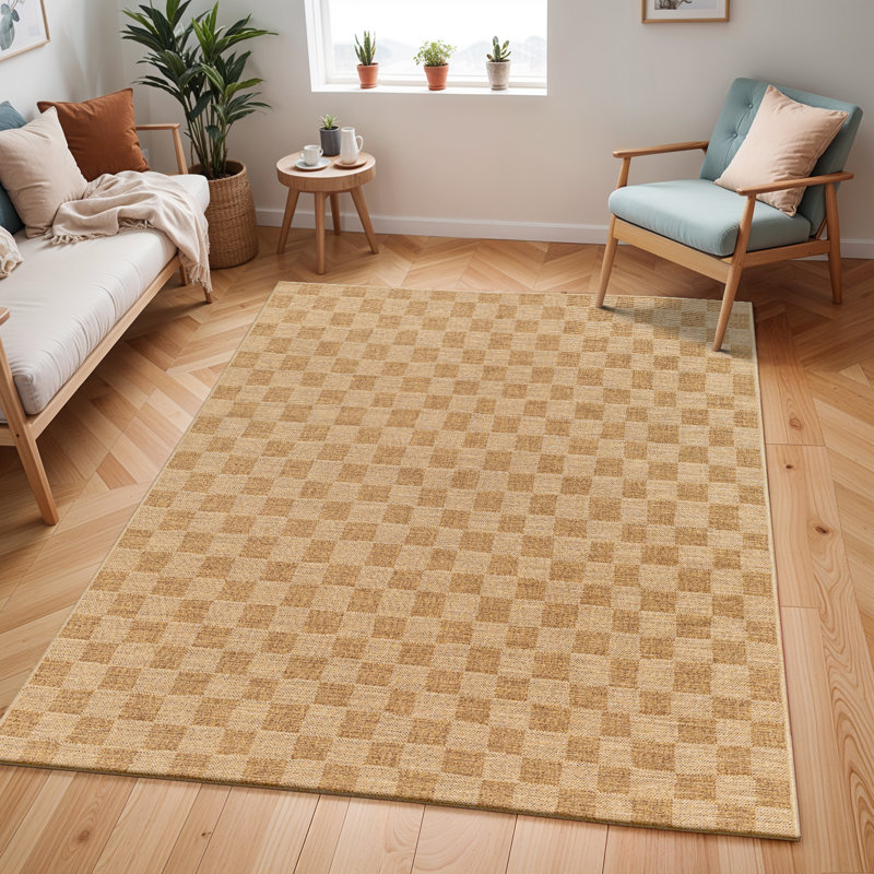 Outdoor Jute-Look Rug Tan/Brown_PMB2310, Rectangle 200 x 275cm