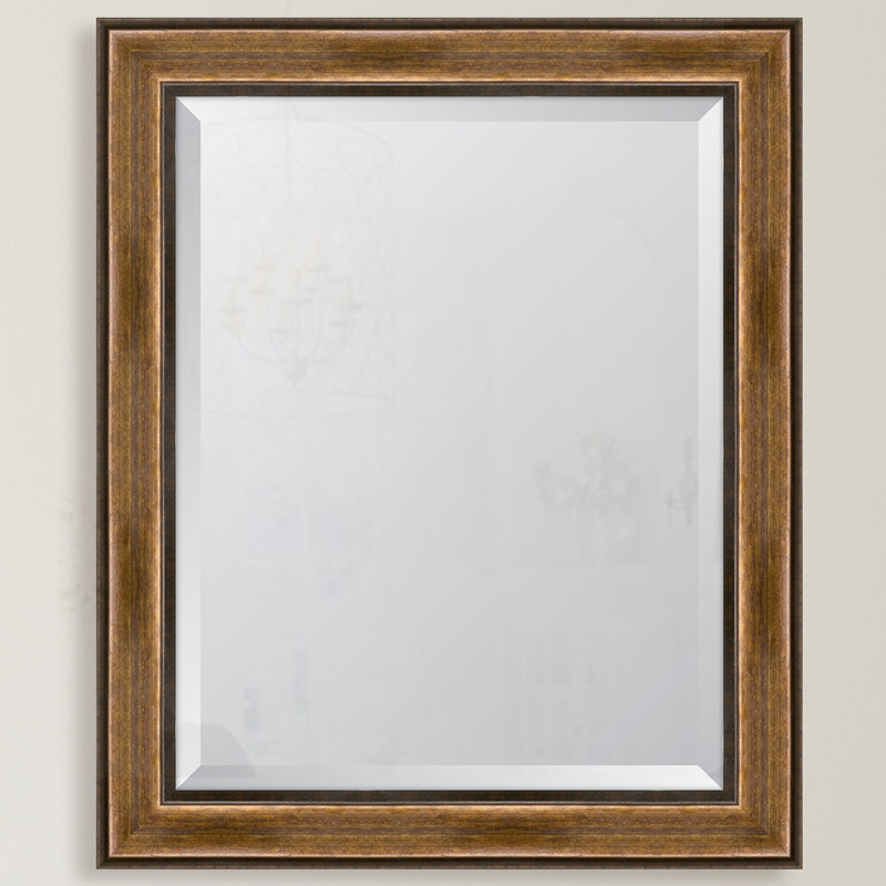 Wall Mirror, =34.5" H  x  28.5" W