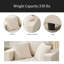 Méridienne avec canapé-lit d'appoint amovible, canapé-lit rembourré avec coussins, fauteuil rembourré à assise profonde moderne pour le salon, la chambre à coucher-405237120