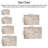 Area Rug Washable Rug, Vintage Boho Medallion Rugs Non-Slip Soft Low Pile Large Distressed Rug Indoor Retro Carpet for Living Room Bedroom Dining Room Home Office (Beige)-37407492