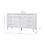 Ensemble de meuble-lavabo simple 60 po Readington-1745810164