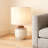 22'' White & Gold Ceramic Table Lamp Famrhouse Table Lmap for Living Room Office