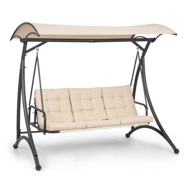 3 Person Porch Swing with Canopy
