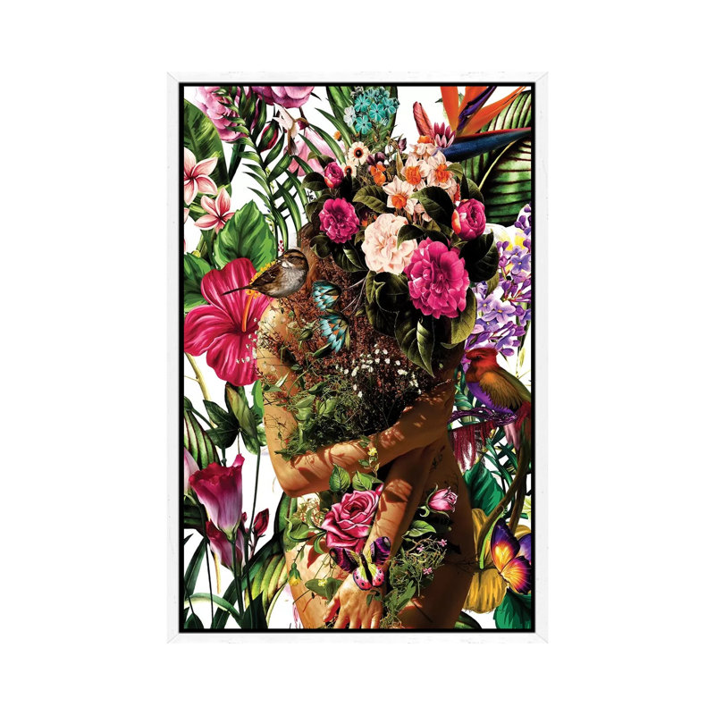 My Sanctuary by Yvonne Coleman Burney - Print on Canvas, 66.04 cm H x 45.72 cm W, White Framed