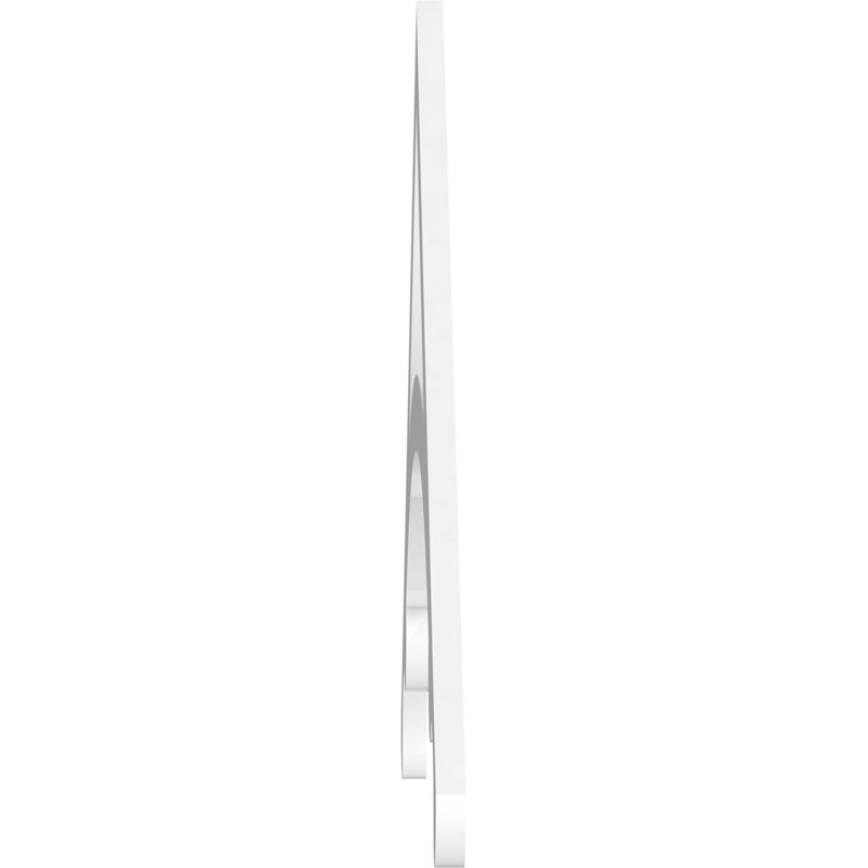 Pignon en PVC de qualité architecturale Legacy, H 28 po x l 48 po x P 1 po, 14 / 12
