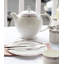 Clarity 19cm Bone China Dinner Plate, Set of 6-44223045
