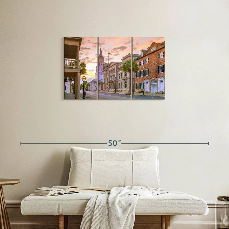 Nicci Idyllic Charleston Scene, 20" H x 33" W