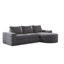 Canapé modulaire en chenille 2 pièces-1399632244