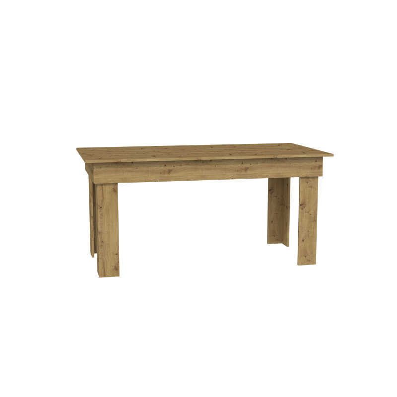Luyster Dining Table, Artisan oak