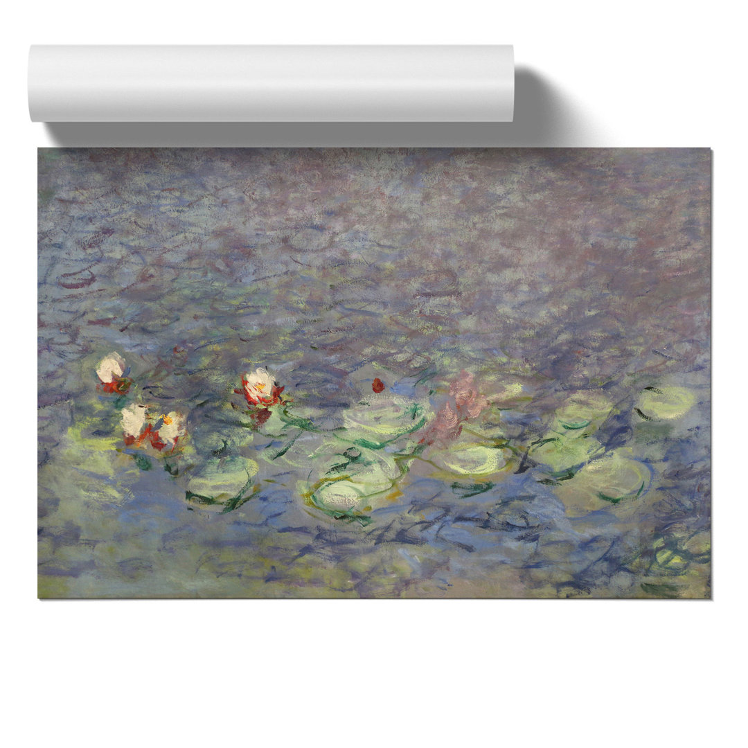Water Lilies Lily Pond Vol.38 by Claude Monet - Unframed Painting