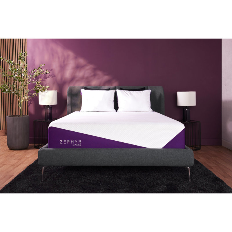 Matelas en mousse viscoélastique moyenne 12 "Polysleep, Double