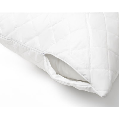  Cotton Blend Zipper Pillow Protector