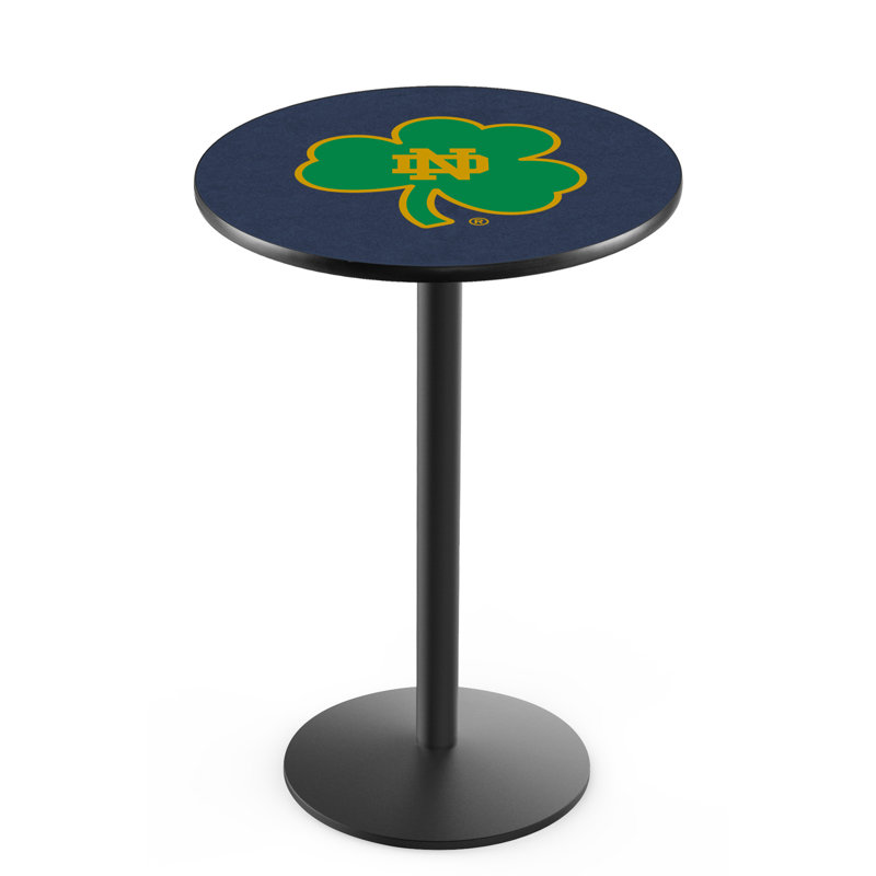 Table bistro NCAA 36 ", Ride noire, Notre Dame - Taie décorativerock