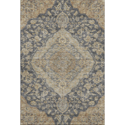 Premium Machine Washable Gurubaksh AMF1151 Global Rug